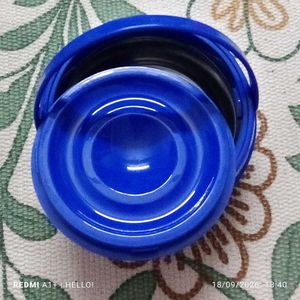 Blue Portable Food Container