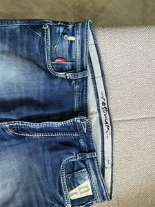 Men's Blue Wash Denim Jeans
