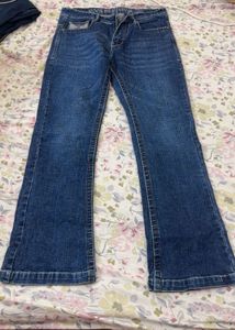 Stylish Blue Bootcut Jeans