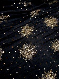 Sparkling Black Ethnic Skirt
