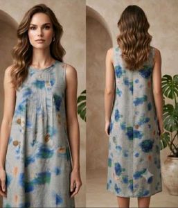 Boho Floral Midi Dress
