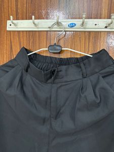 Classic Black Wide Leg Pants