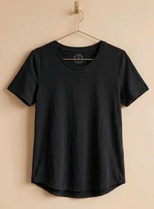 Classic Black Crew Neck T-Shirt