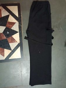 Black Wide Leg Sweatpants