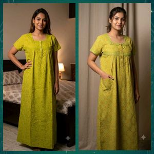 2 Cotton Nightgown