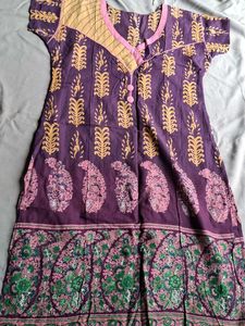 Beautifully Printed Cotton Kurta
