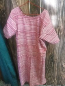 Pink Ethnic Printed Kurta