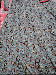 Beautiful Printed Anarkali Gown