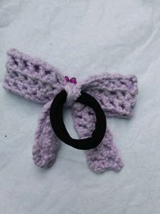 Handmade Crochet Hair Accessories Set