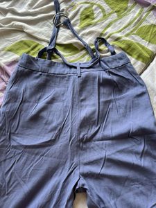 Chic Blue Wide Leg Pants