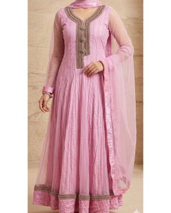 Pink Anarkali Suit