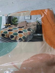Double Bed Sheet With 2 Pillow Covers