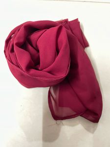 chiffon marron hijab