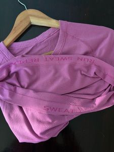 Lululemon Purple Athletica T-Shirt