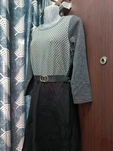 Classy One Piece Woolen Dress