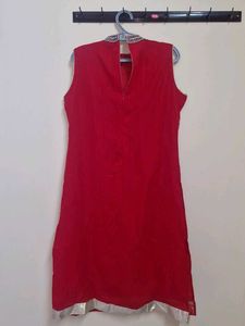 ✨ Red Embroidered Kurti ❤️ ✨