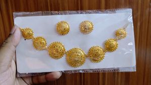 Golden Jewellery Set