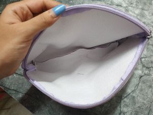 Lotus Professional Makeup Pouch. Big Size. Lavender Colour