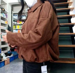 suede brown savana Jacket