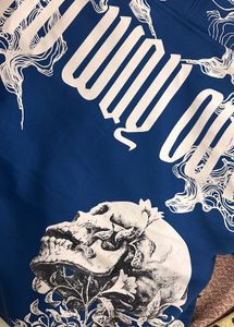 Men's Blue Graphic Hoodie