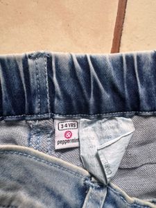 Girls |Stylish Acid Wash Denim Shorts