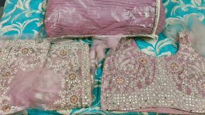 Beautiful Lilac Lehenga Choli with Jacket