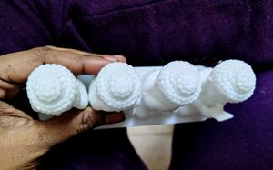 Four Wise Buddha Statues Set
