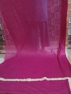 Magenta &amp; Gold Dupatta