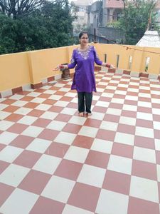 Beautiful Purple Embroidered Kurta