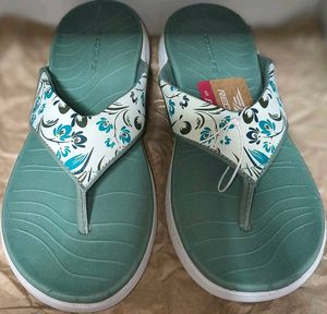 Red tape Floral Flip-Flops for Women