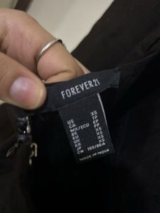 Forever21 Classic Black Mini Dress