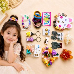 Kids Hair Accessories &amp; Jewelry Set