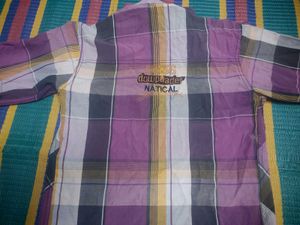Stylish Plaid Short Sleeve Shirt