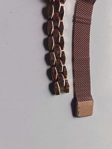 Gold Colour magnet watch