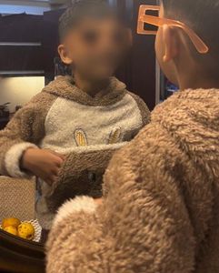 Cute Bunny Fleece Pajama Set