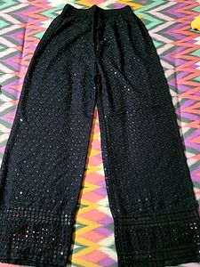 Beautiful Black Sequin Palazzo