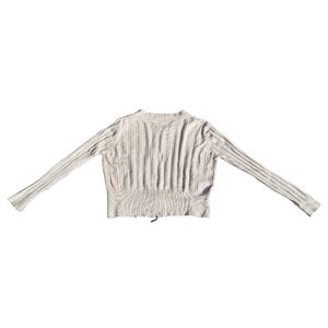 Women Solid V- Neck Grey Sweater