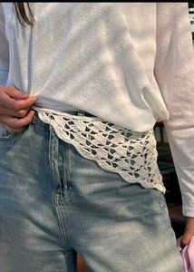 ⋆˚꩜｡Crochet Lace Bandana⋆˚꩜｡