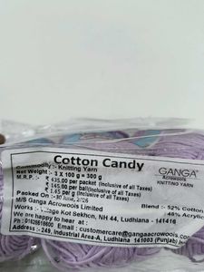 Ganga Cotton Candy Yarn Set