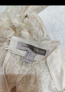 Elegant Lace Top with Bell Sleeves