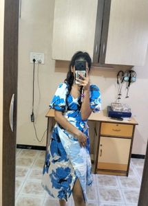 French Connection Floral Wrap Dress