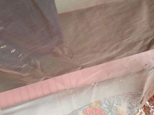 Partywear Saree/ Peach Saree/ Ethenic Saree