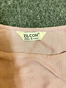 Mauve pink Velour Short Sleeve Top