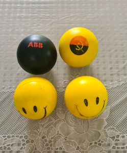 4 Squeeze Balls...Stress Relievers