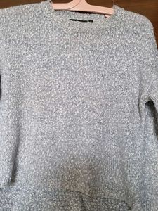 Blue Knit Sweater