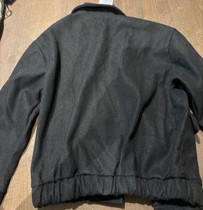 Black Bomber Jacket