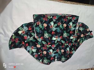 Elegant Floral Print Long Sleeve Top