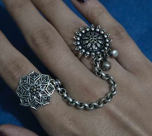 Boho Chain Ring (adjustable)
