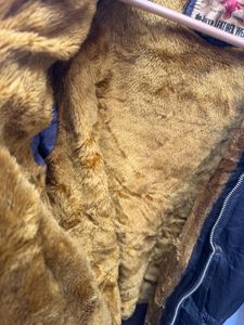 Vintage Leather Bomber Jacket
