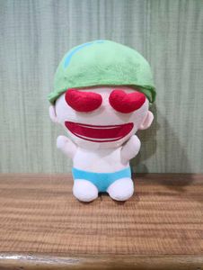 Cute Plush Toy with Heart Eyes